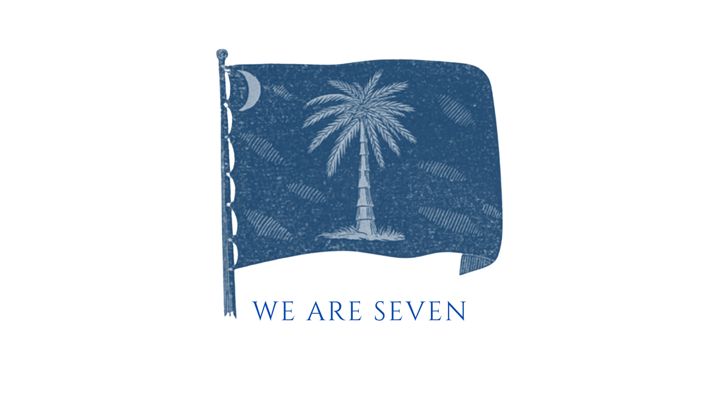 "We are Seven" South Carolina Envelope Stickers