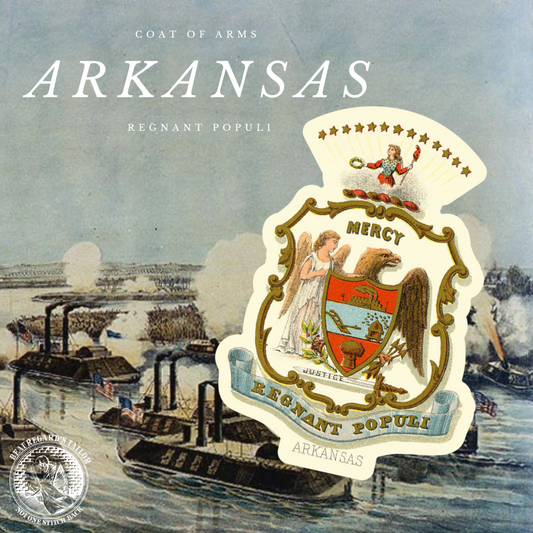 Arkansas Coat of Arms Stickers