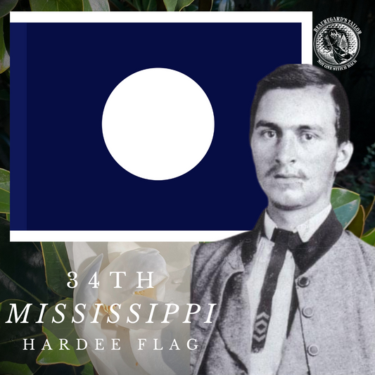 34th Mississippi Regimental Colors Stickers