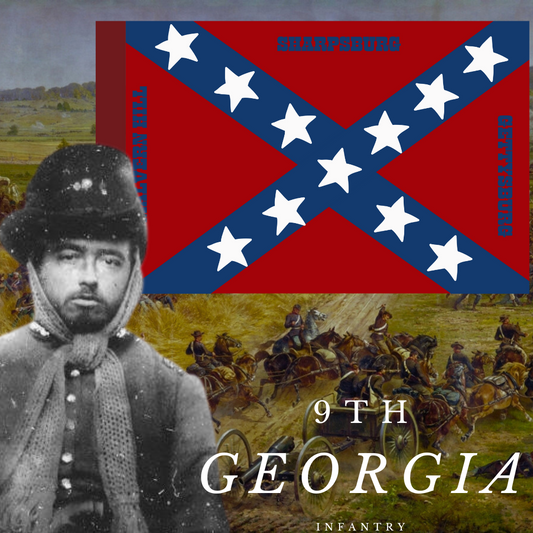 9th Georgia Infantry House Flag