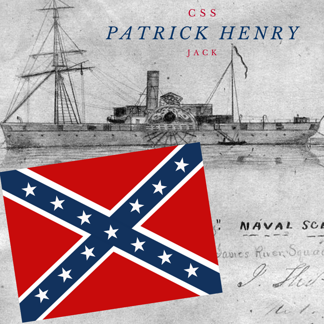 CSS Patrick Henry Flag Stickers – Beauregard's Tailor