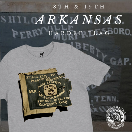 8th and 19th Arkansas Hardee Flag Shirt