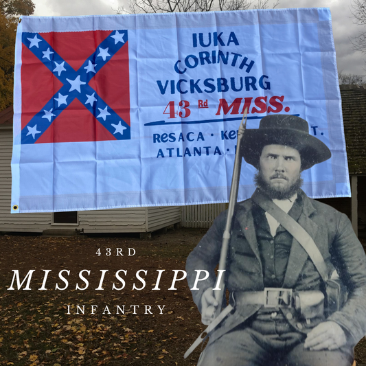 43rd Mississippi House Flag