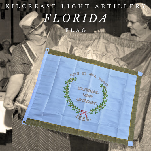 "God and Our Rights" Kilcrease Light Artillery Flag