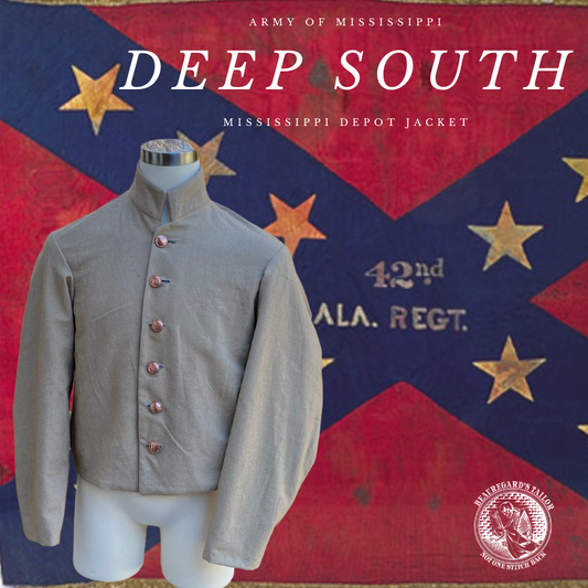 "Deep South" Mississippi Depot Jacket 1862-1863