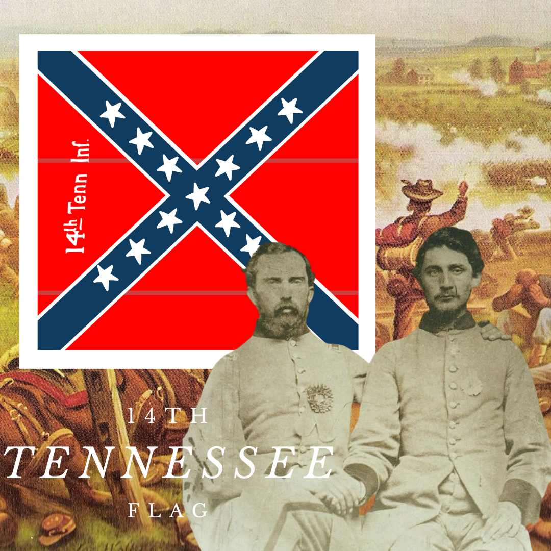14th Tennessee Infantry - 1863 Issue Flag