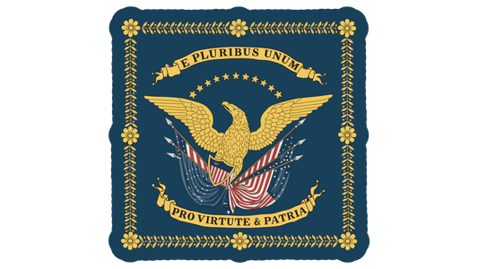 "For virtue and country" - Eagle of the Old Republic Sticker/Magnet