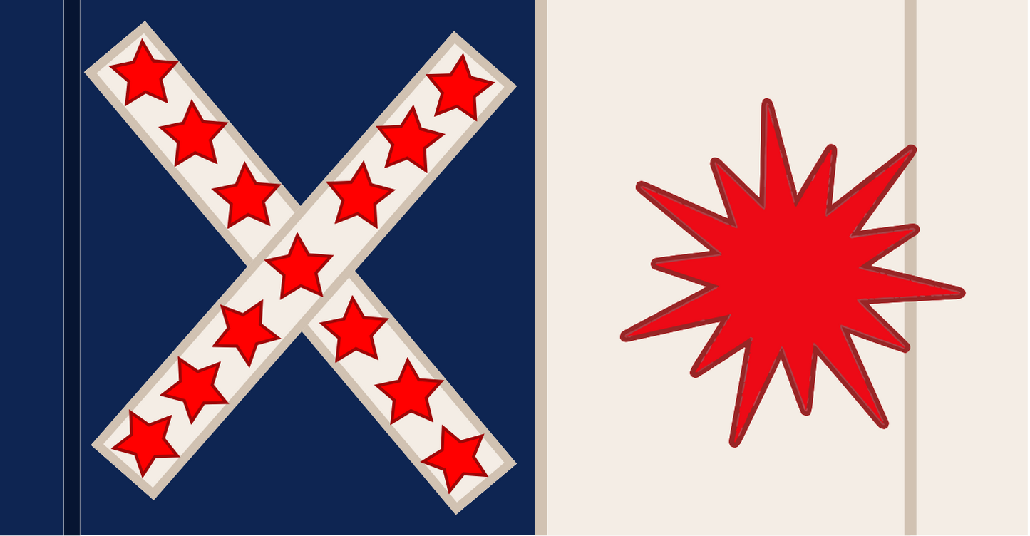 Rappahannock Cavalry Colors Sticker