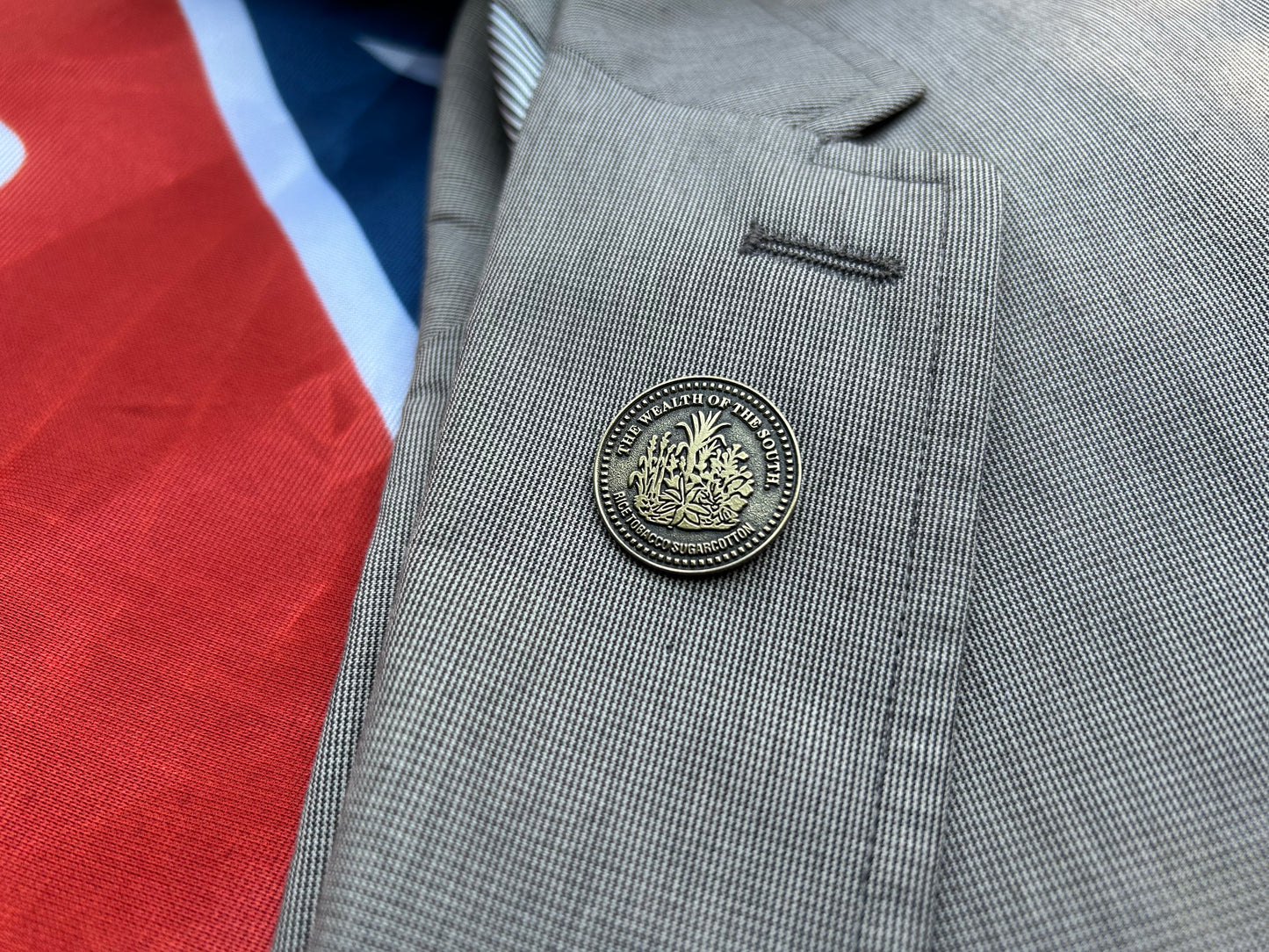 "Wealth of the South" Lapel Pin