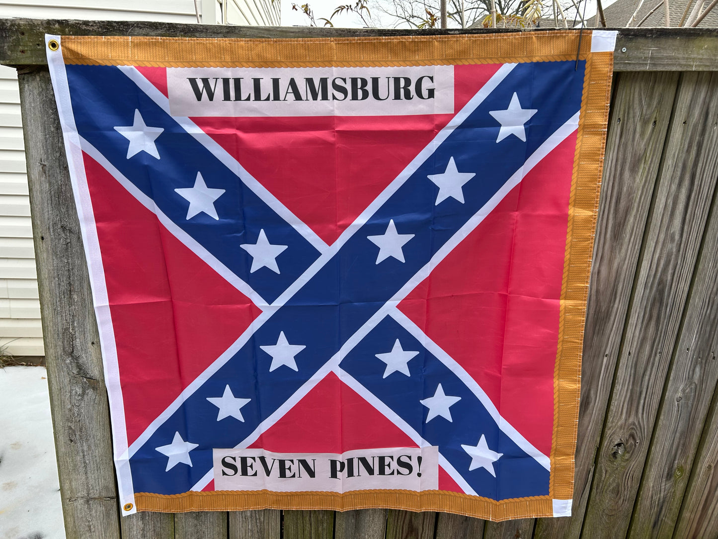 Palmetto Sharpshooters Silk Issue House Flag