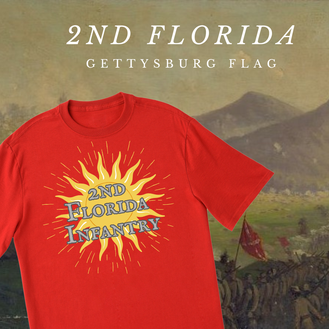 2nd Florida Infantry "Gettysburg Flag" Shirt