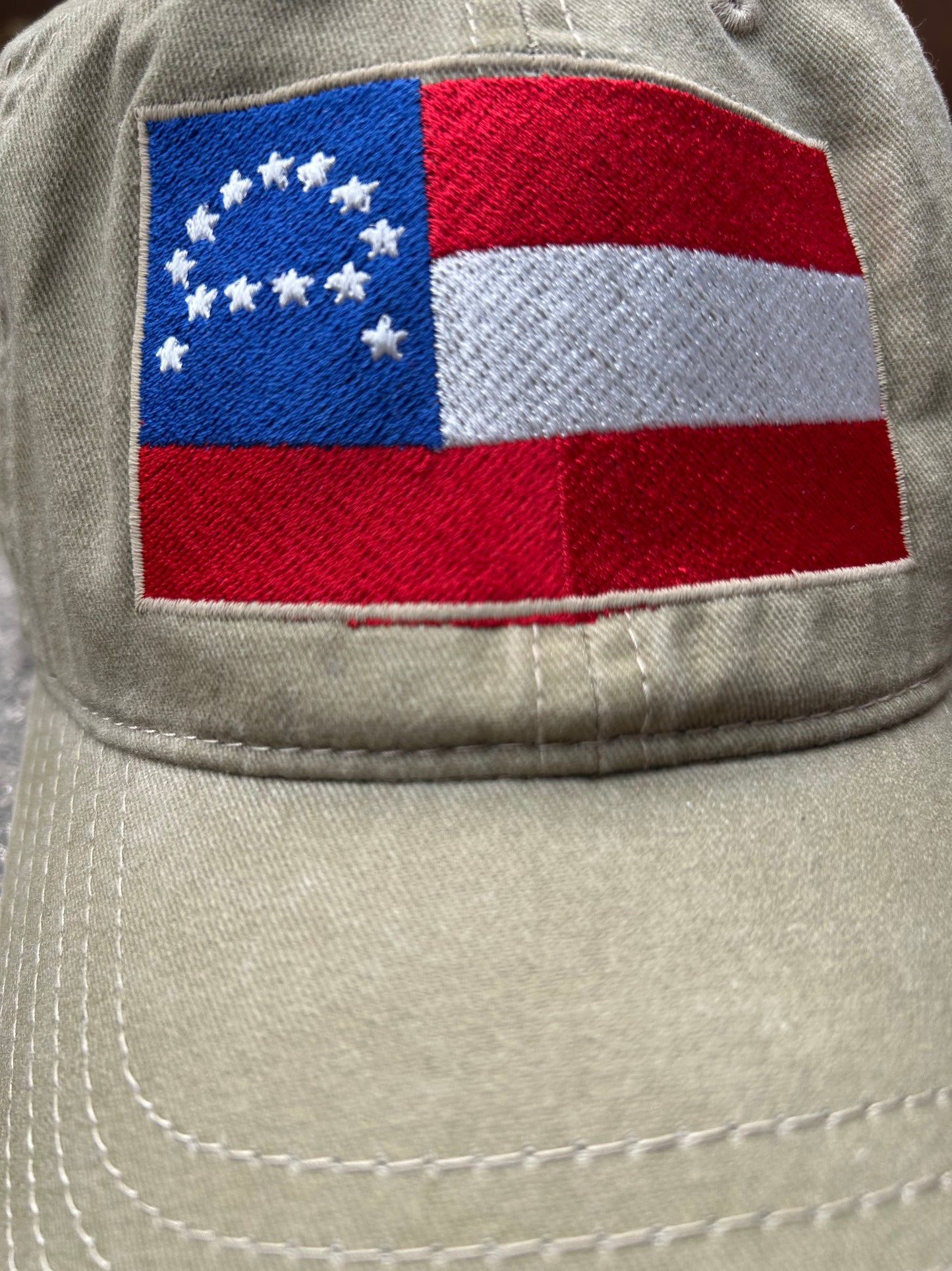 General Robert E. Lee's Headquarters Flag Cap - Close-Out - Embroidery Error