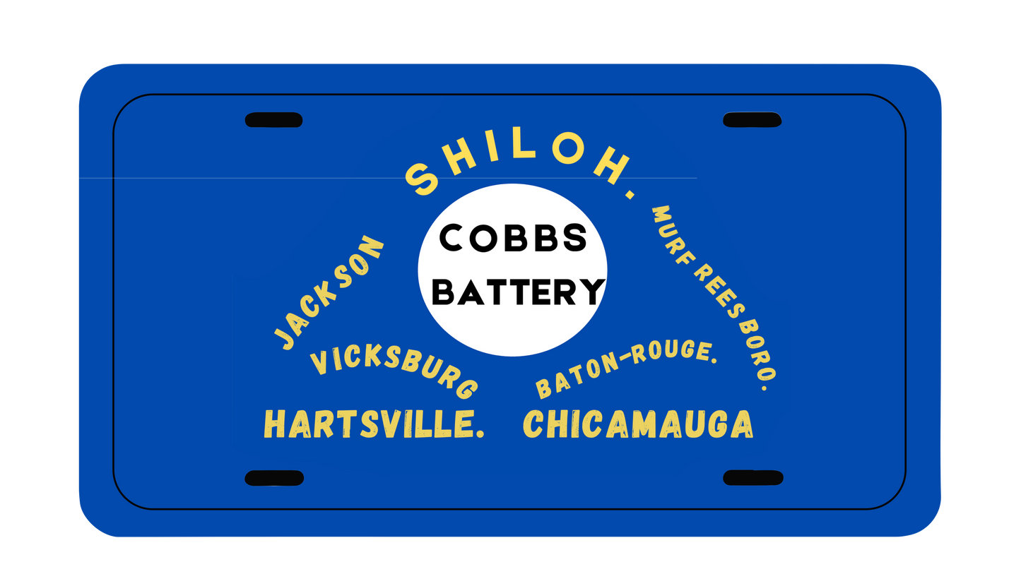 Cobb's Battery - Kentucky -  Car Tag/Plate