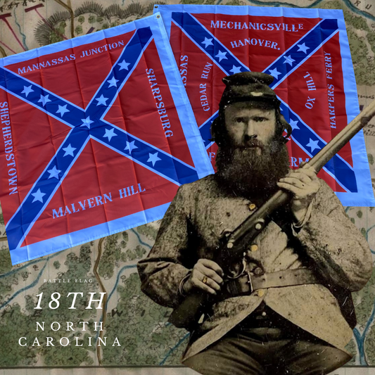 18th North Carolina - Chancellorsville Captured - House Flag