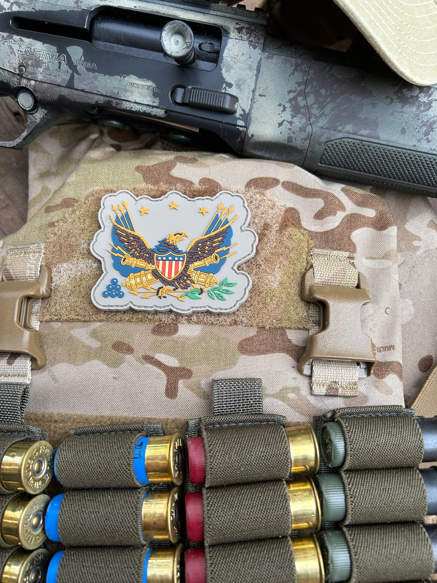 The Eagle Old Republic 1789-1865 PVC Morale Patch