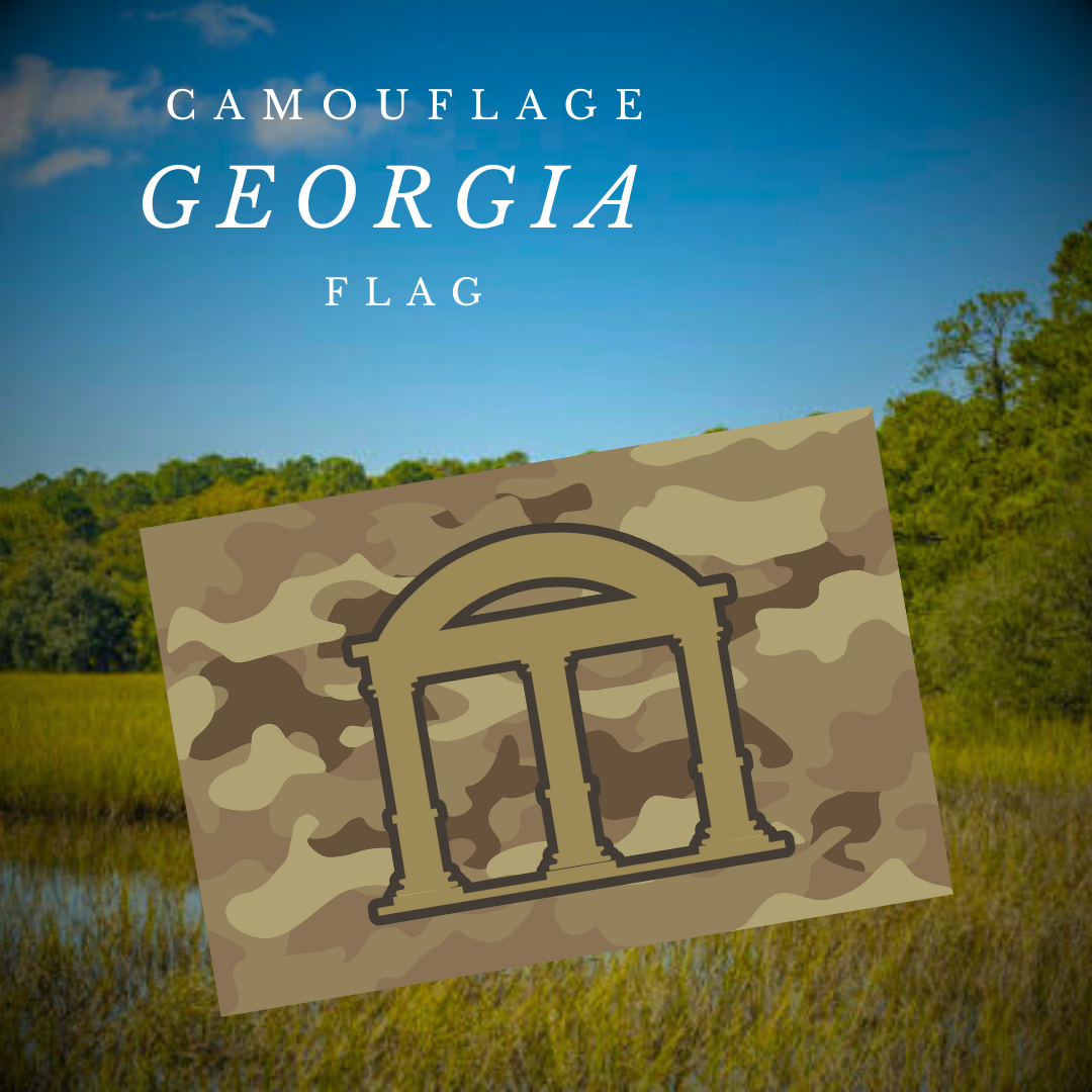 Republic of Georgia "Camouflage" Stickers/Magnets