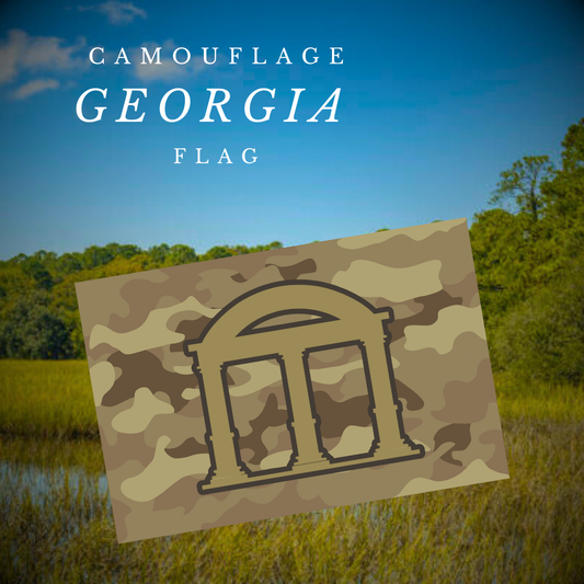 Republic of Georgia "Camouflage" Stickers/Magnets