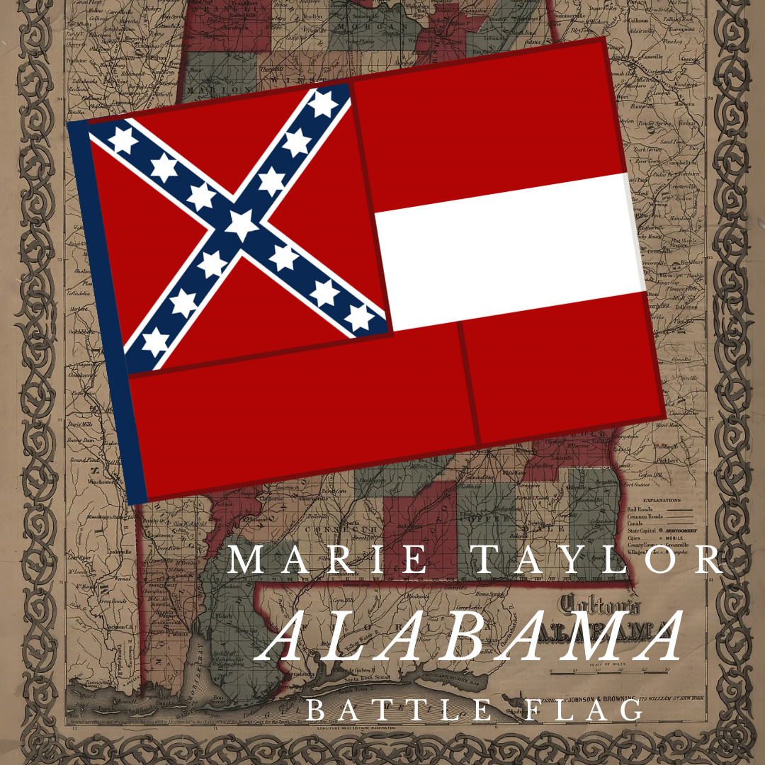 Marie Louise Taylor Alabama Flag Stickers