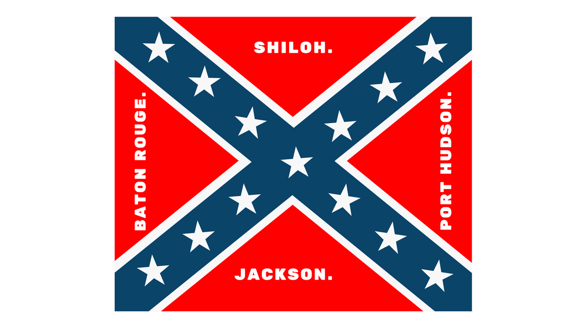 4th Louisiana Battle Flag