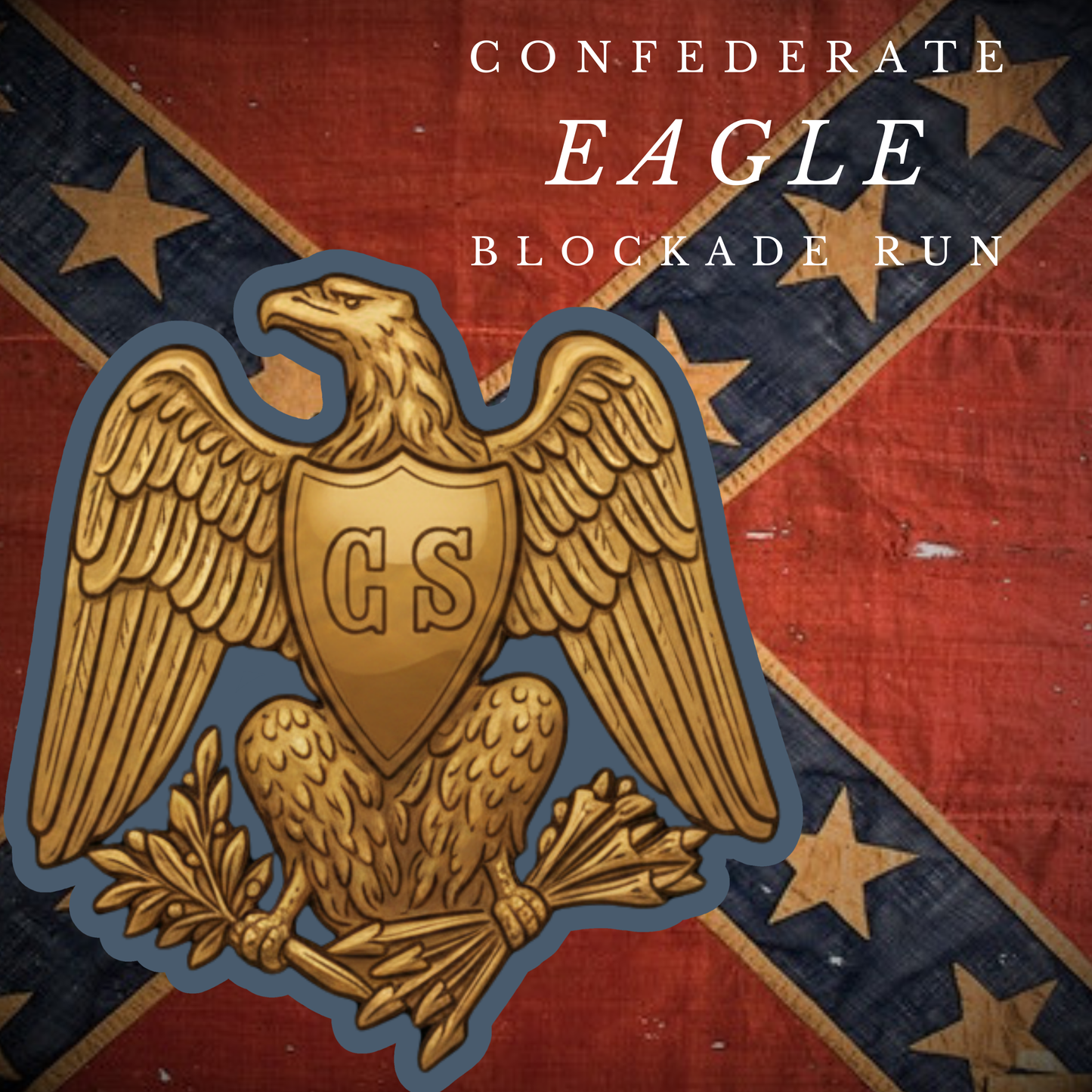 Eagle of the Confederacy Stickers/Magnet