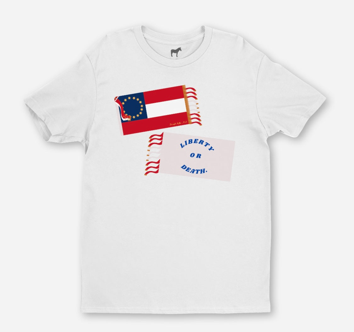 "Liberty or Death" 21st North Carolina Flag Shirt