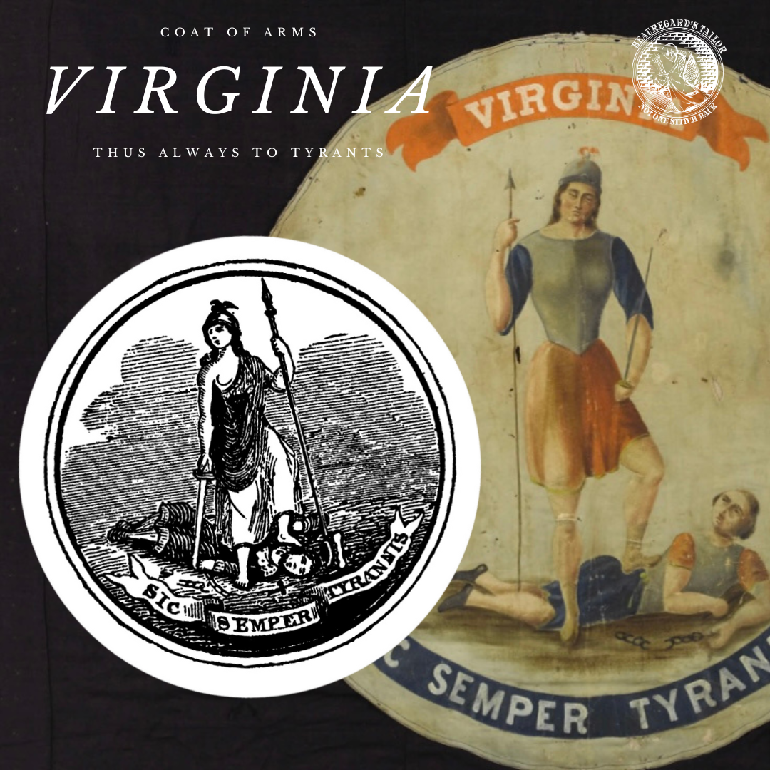 Virginia State Seal Stickers