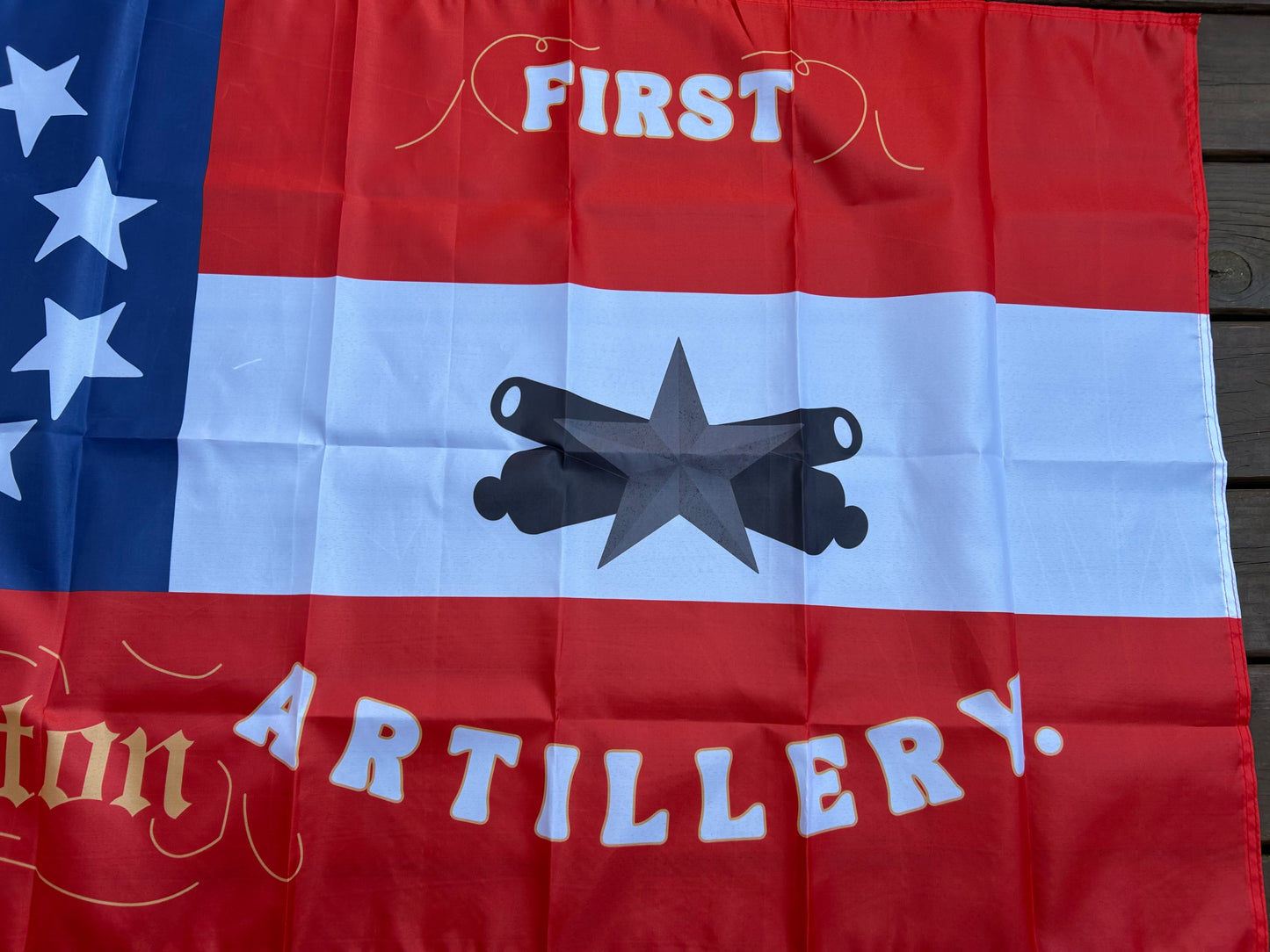 1st Galveston Artillery Flag