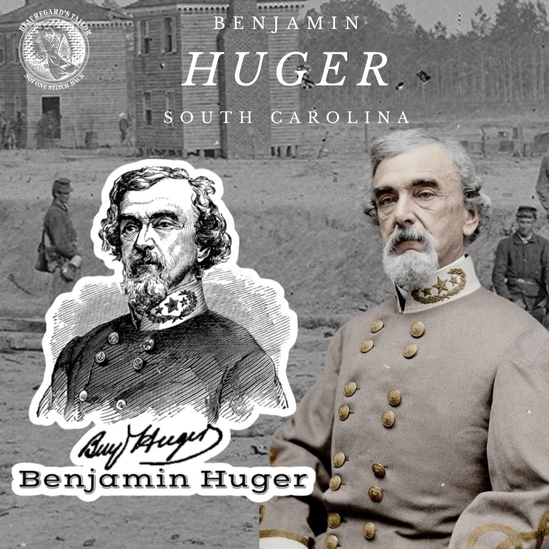 Benjamin Huger - South Carolina Stickers