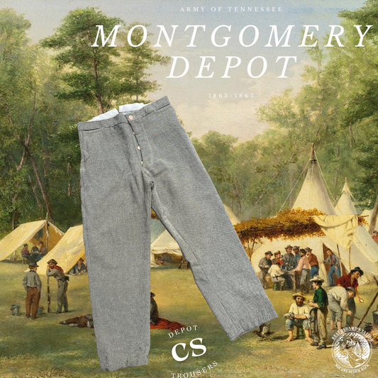 Montgomery Depot Trousers (Mule-Ear Pocket) 1863-1864