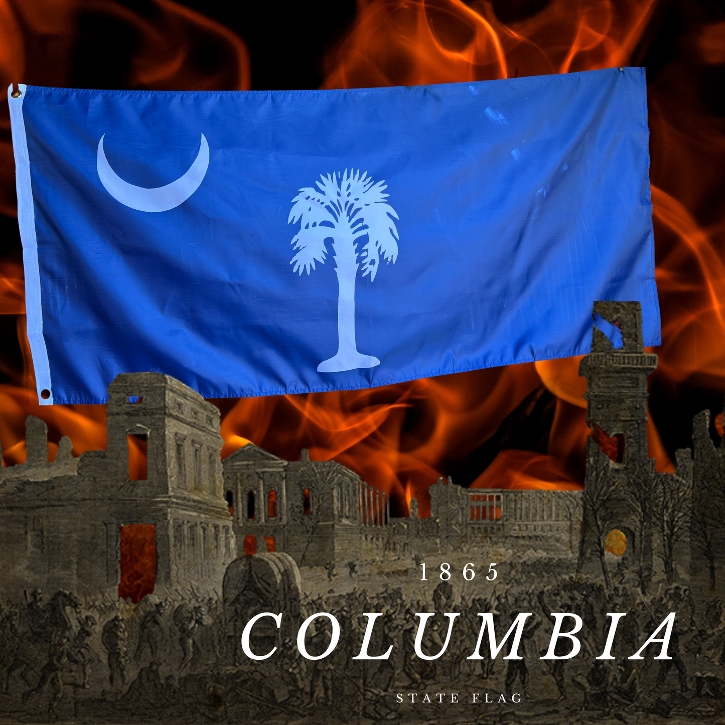 Columbia, South Carolina State Flag