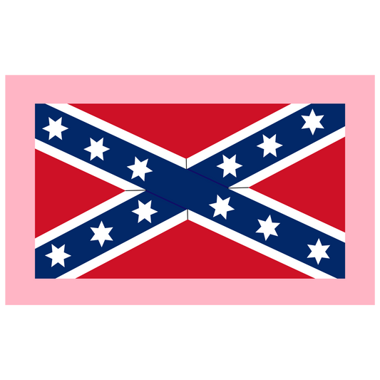 19th South Carolina Flag Stickers/Magnet