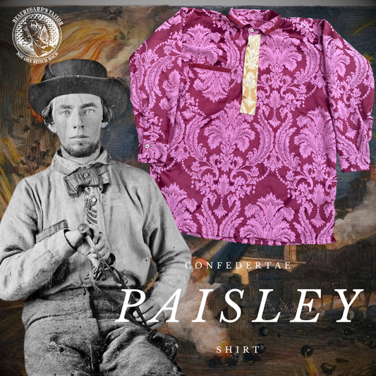 Paisley Confederate Shirt