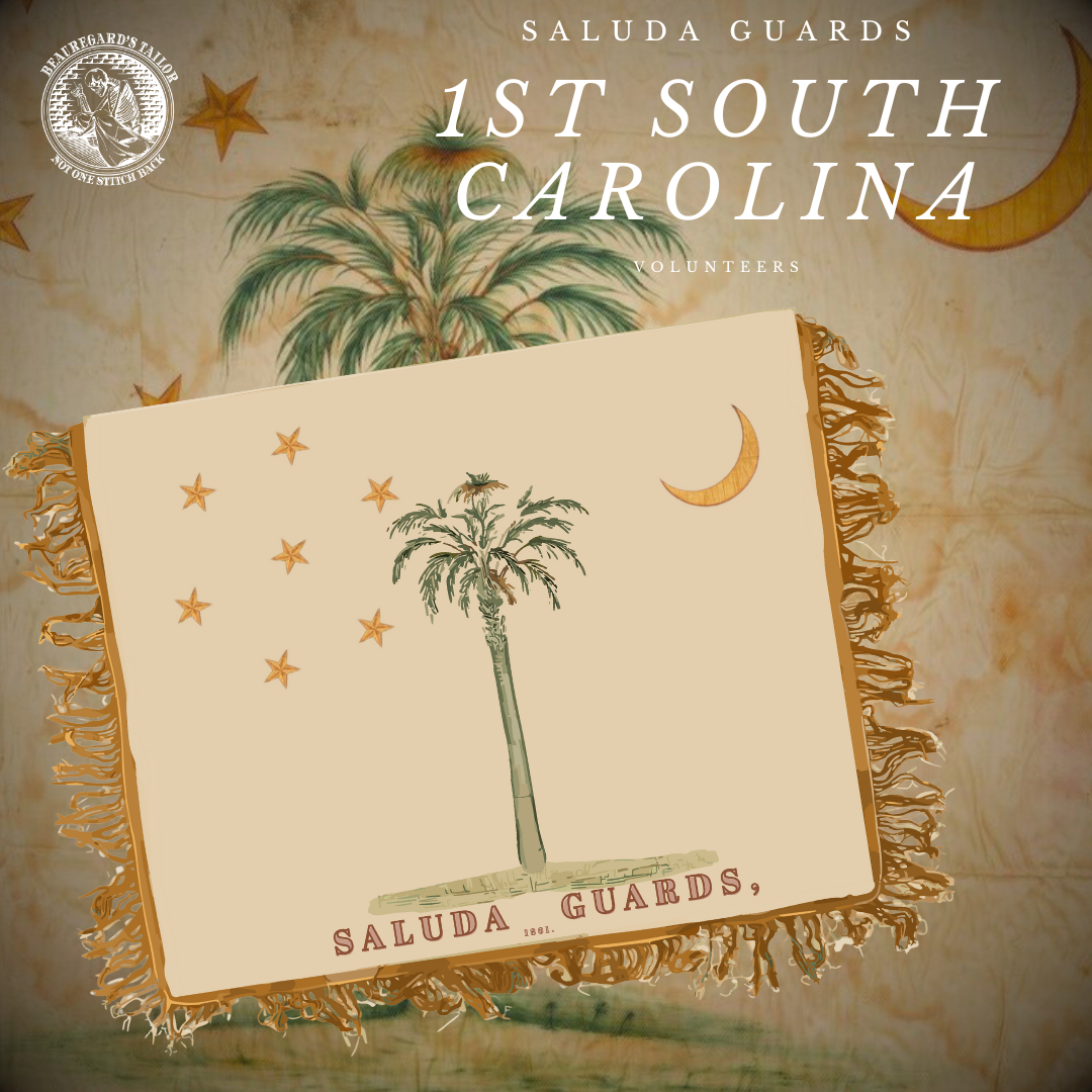 1st South Carolina Volunteers - Company O - Saluda Guards Flag
