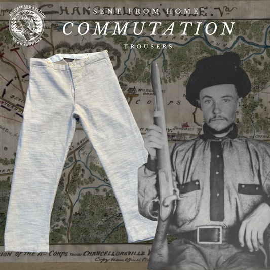 Cotton Jean Commutation Trousers 1861-1865