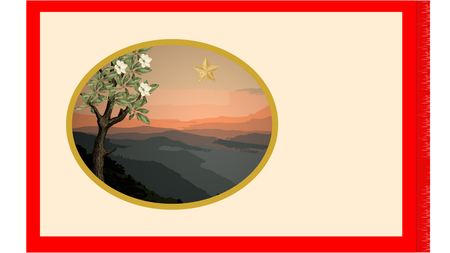 11th Mississippi - Company G "Lamar Rifles" Flag Sticker/Magnet