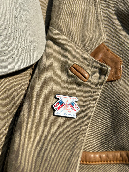 "Don't Tread on Us" Lapel Pin