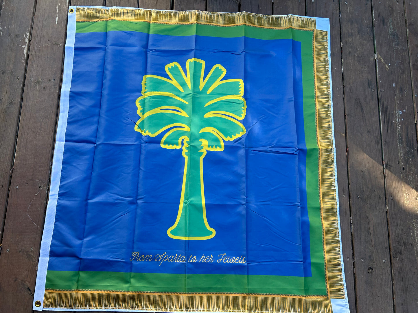 "Spartan Rifles" 5th South Carolina Flag