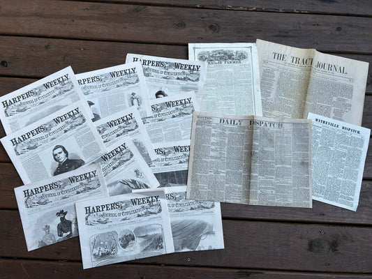 Reproduction Newspapers  (North and South)