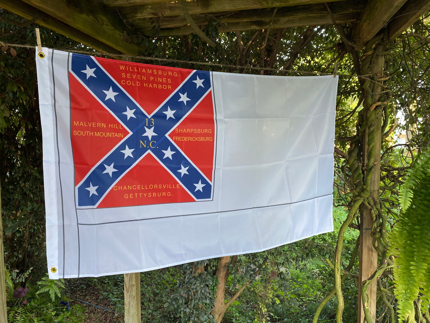 13th North Carolina Infantry 2nd National House Flag – Beauregard's Tailor