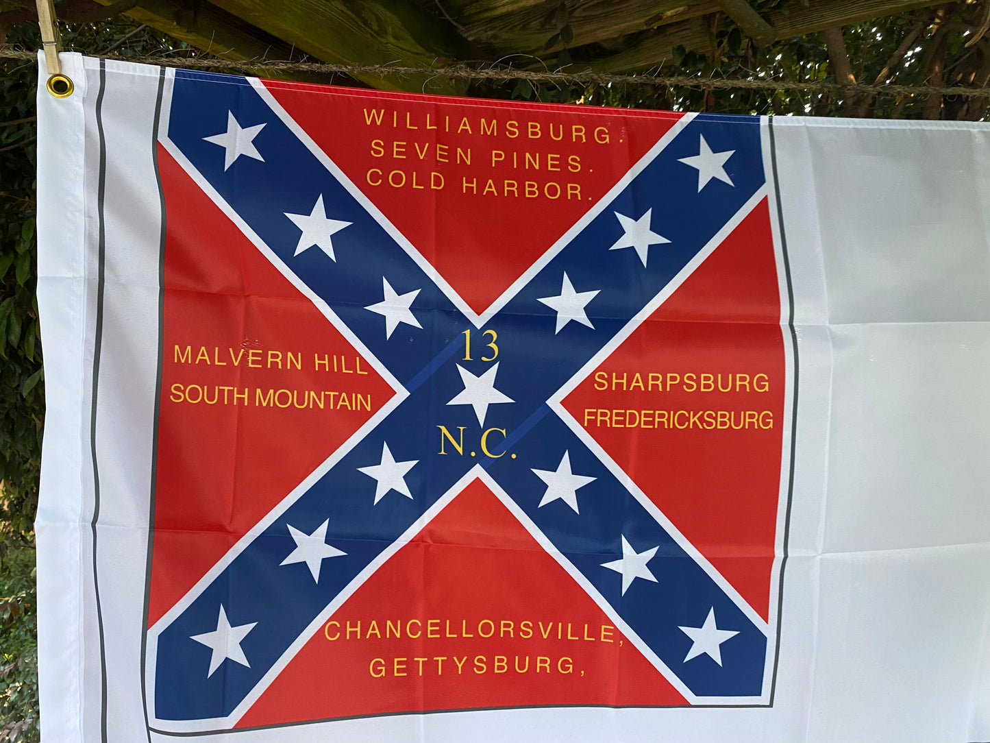 13th North Carolina Infantry 2nd National House Flag