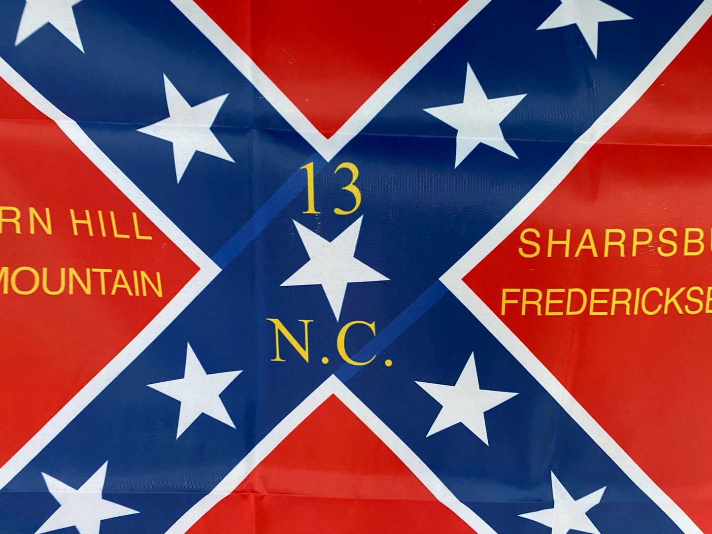 13th North Carolina Infantry 2nd National House Flag