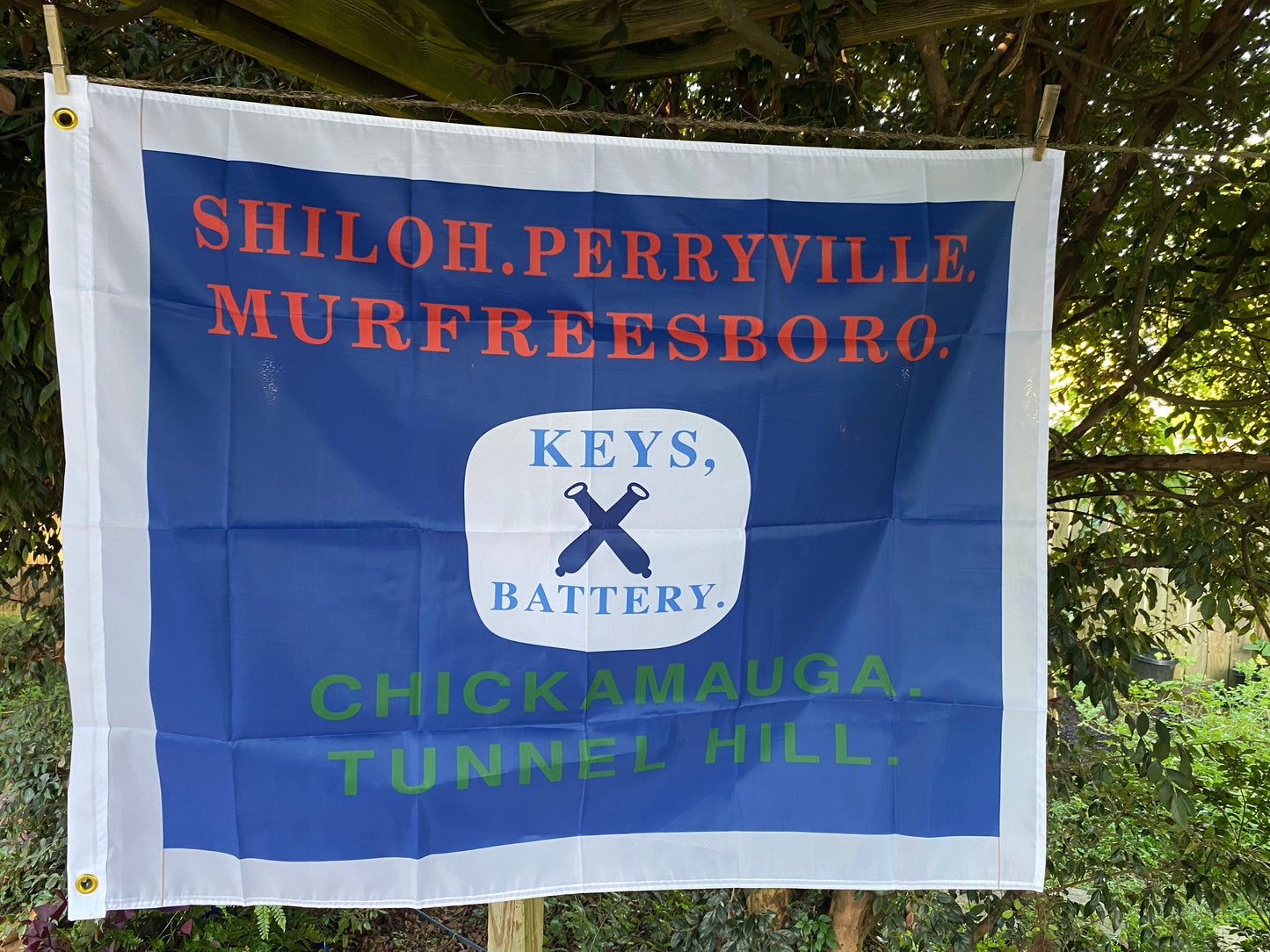 Key's Battery Hardee  House Flag