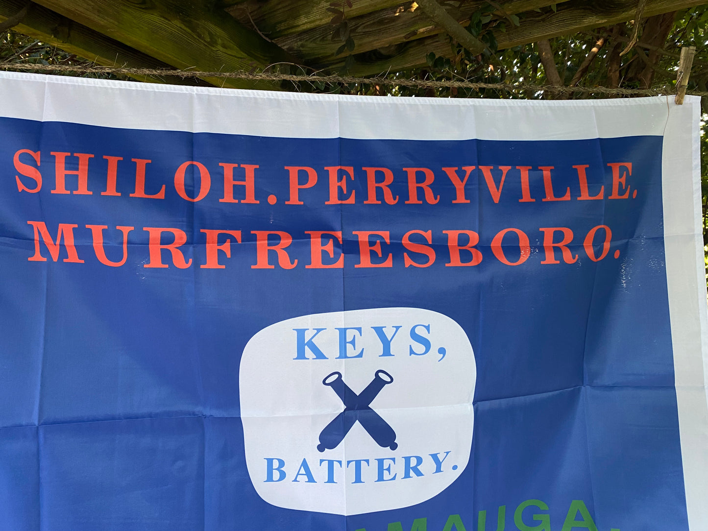 Key's Battery Hardee  House Flag