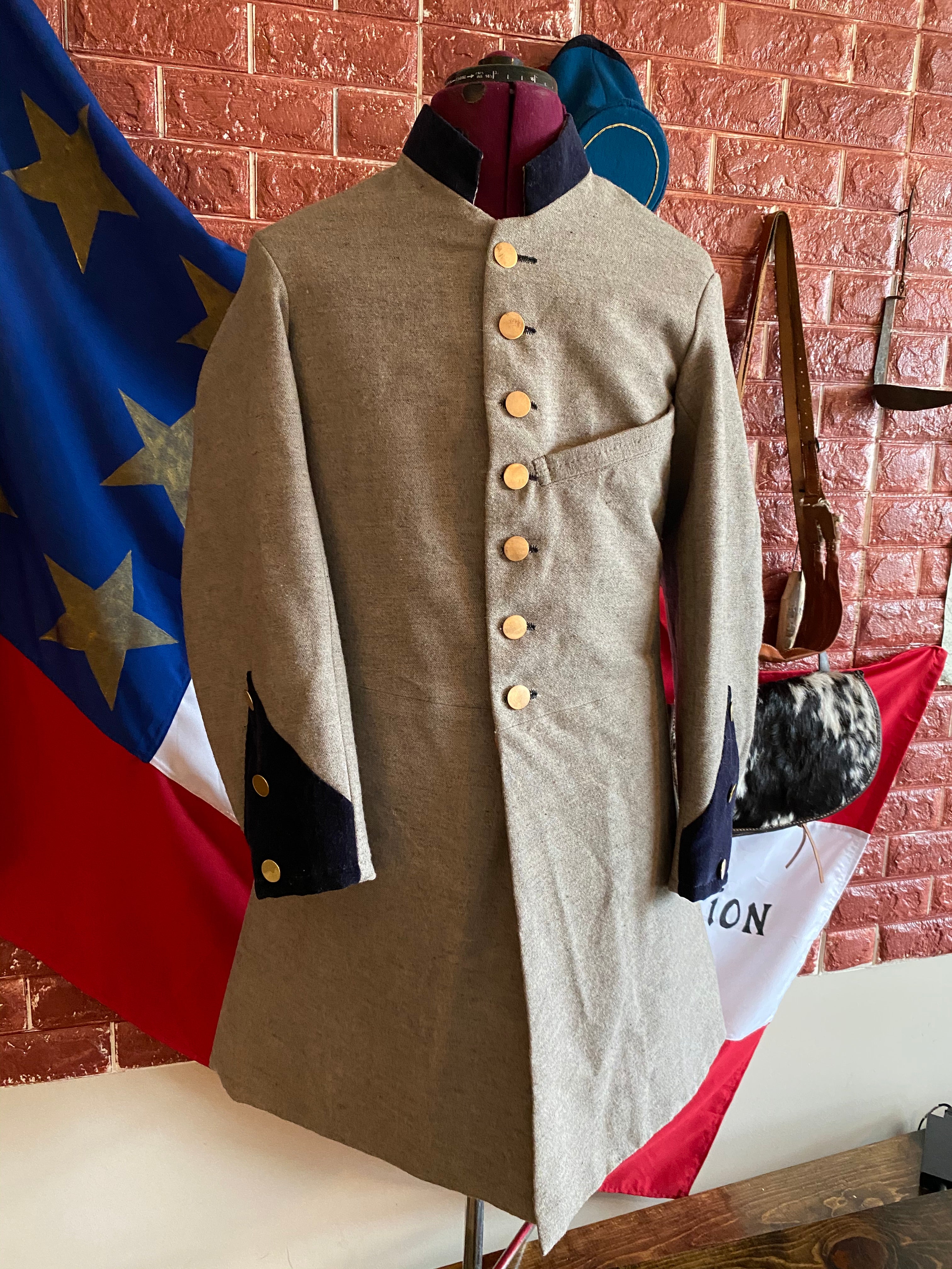 Wilkes Frock Coat - Theatrical Costume & Uniform: Day Wear