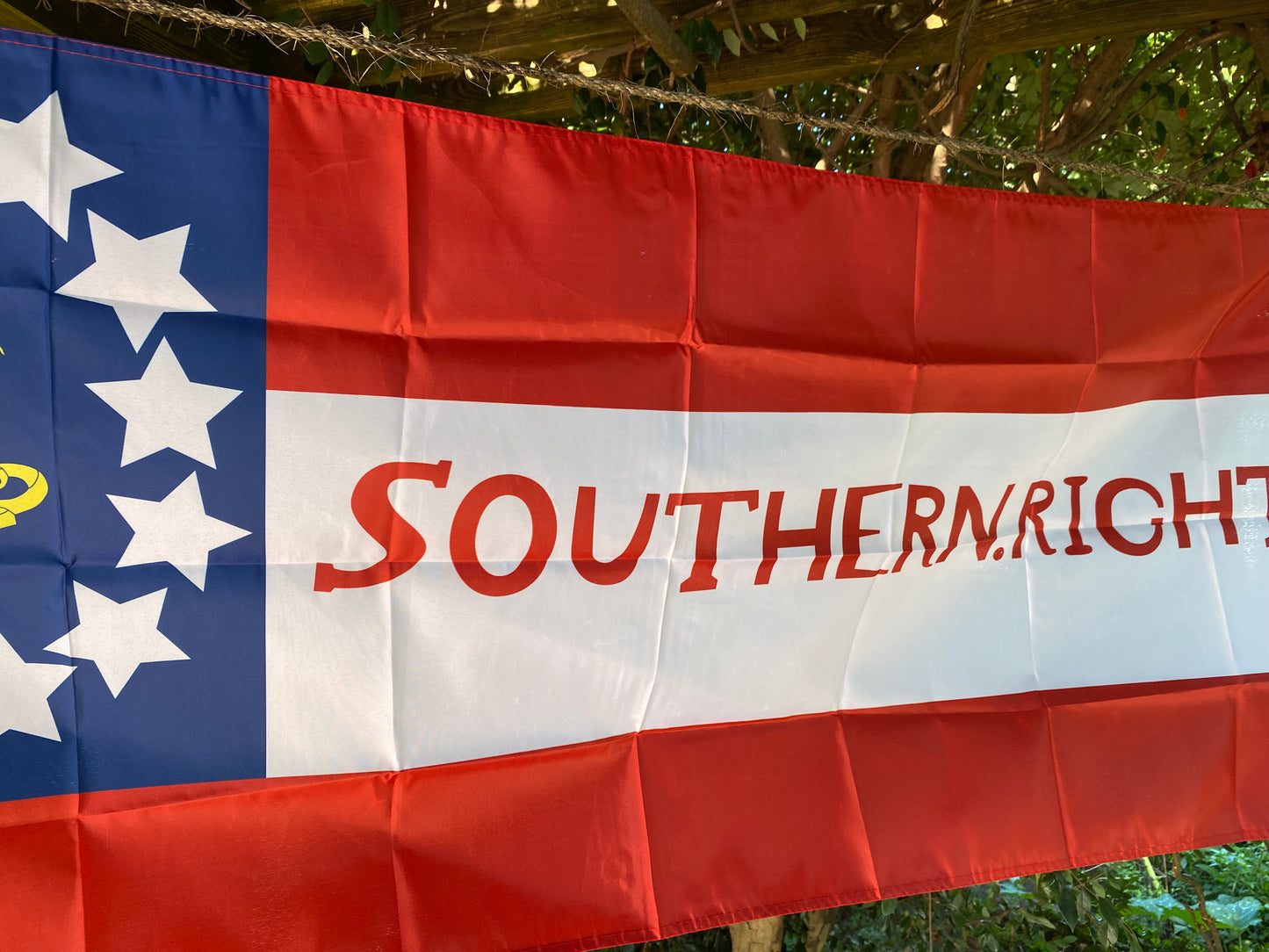 "Southern Rights" Missouri State Guard House Flag