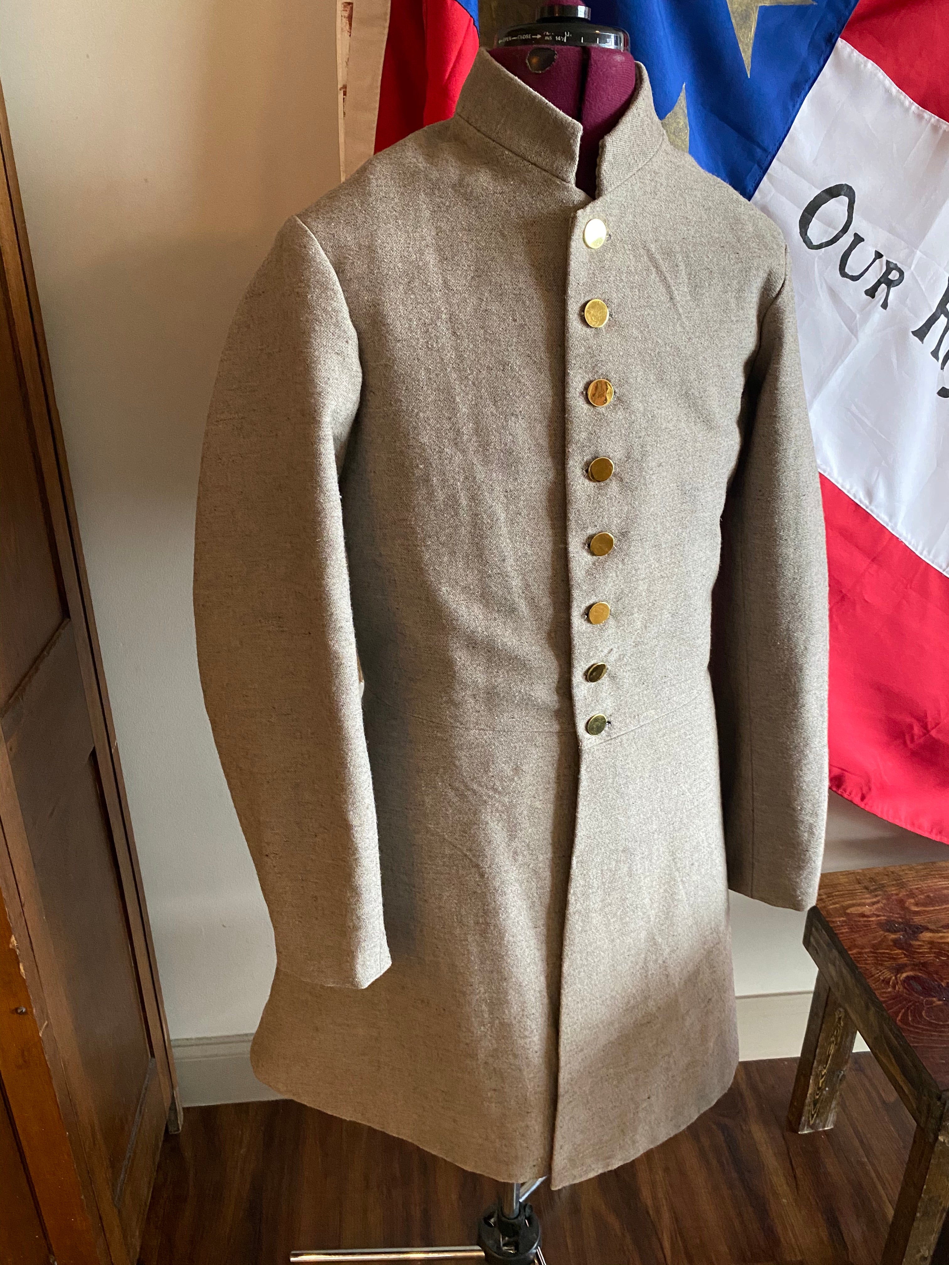 Commutation Frock Coat - Untrimmed – Beauregard's Tailor