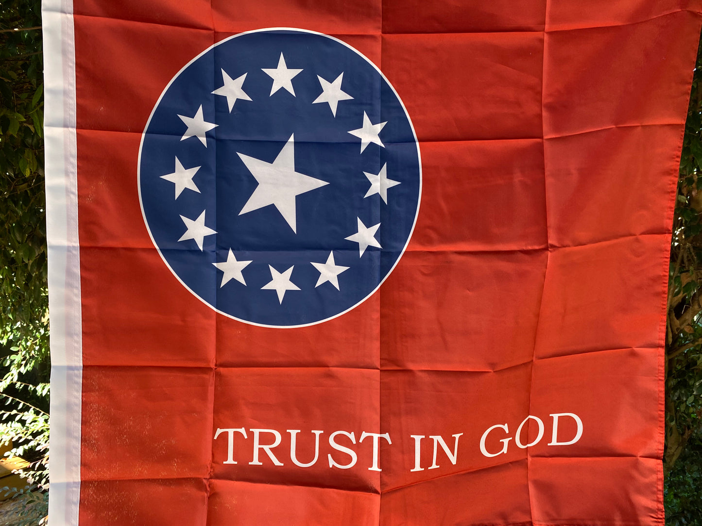 "Trust in God" 17th Texas House Flag