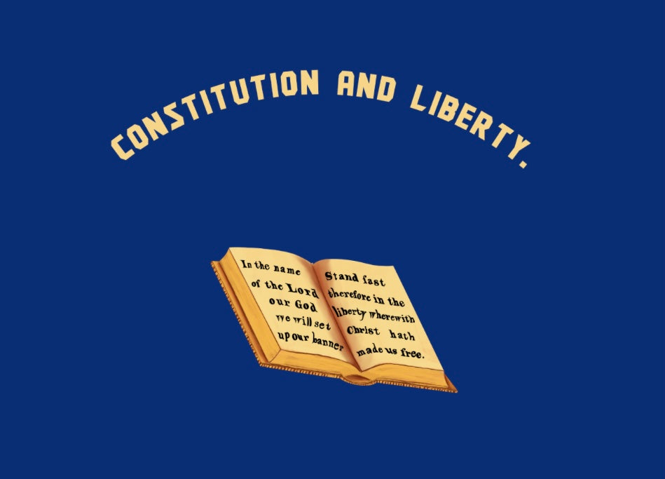 "Constitution and Liberty" South Carolina Flag Stickers