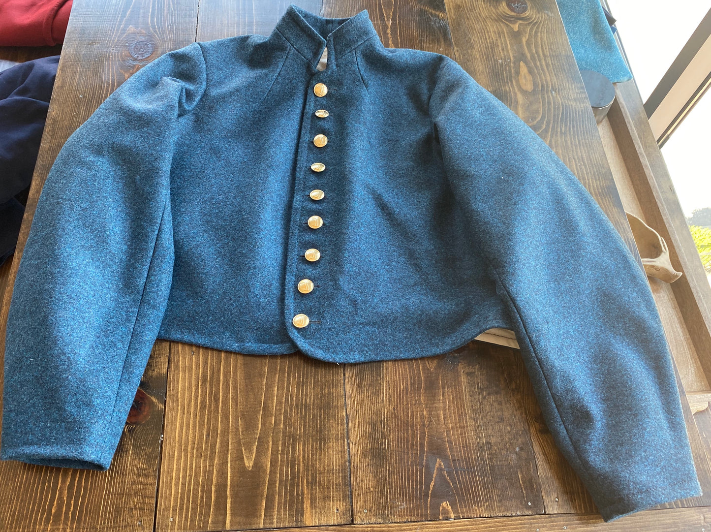 Richmond Clothing Bureau Jacket English Army Cloth 1864-1865