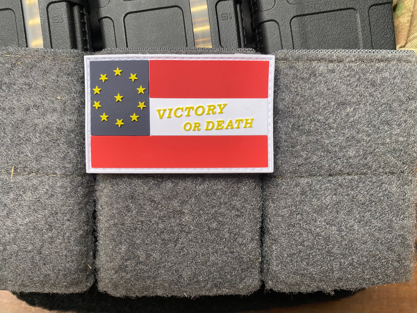 "Victory of Death" 13th Arkansas PVC Morale Patch